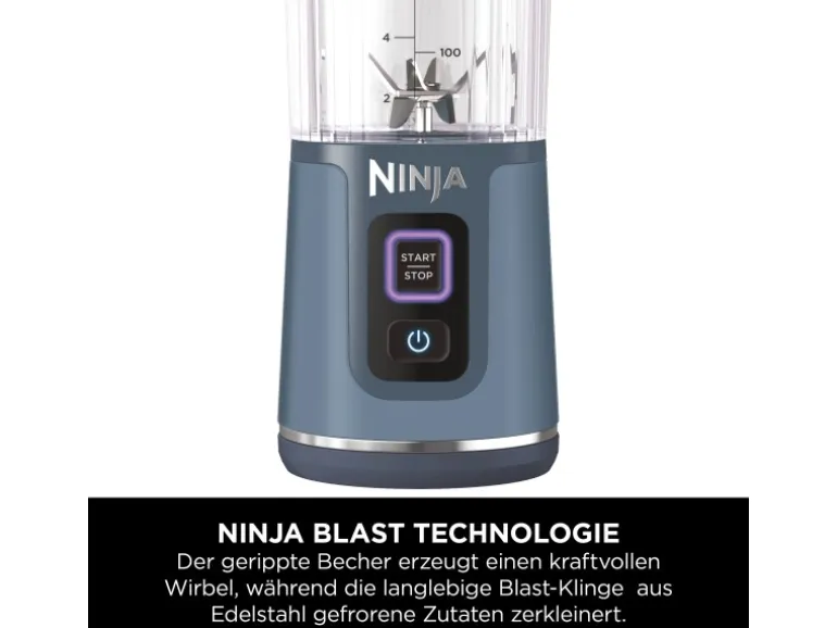 Ninja Mixer Blast BC151EUNV Kabellos Blau