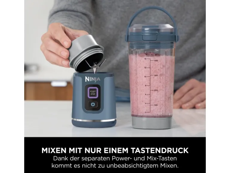 Ninja Mixer Blast BC151EUNV Kabellos Blau