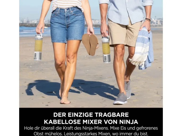Ninja Mixer Blast BC151EUWH Kabellos Weiß
