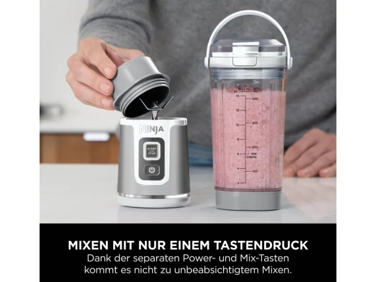 Ninja Mixer Blast BC151EUWH Kabellos Weiß