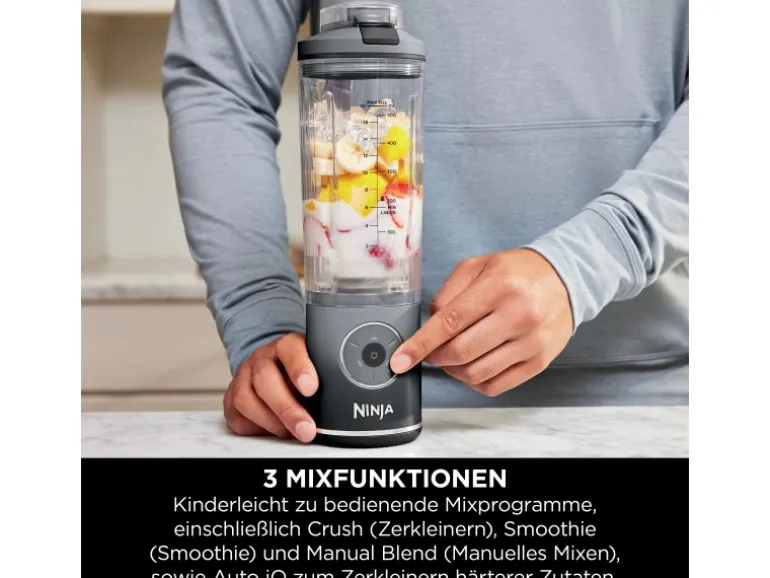 Ninja Mixer Blast Max BC251EUGY Kabellos Grau