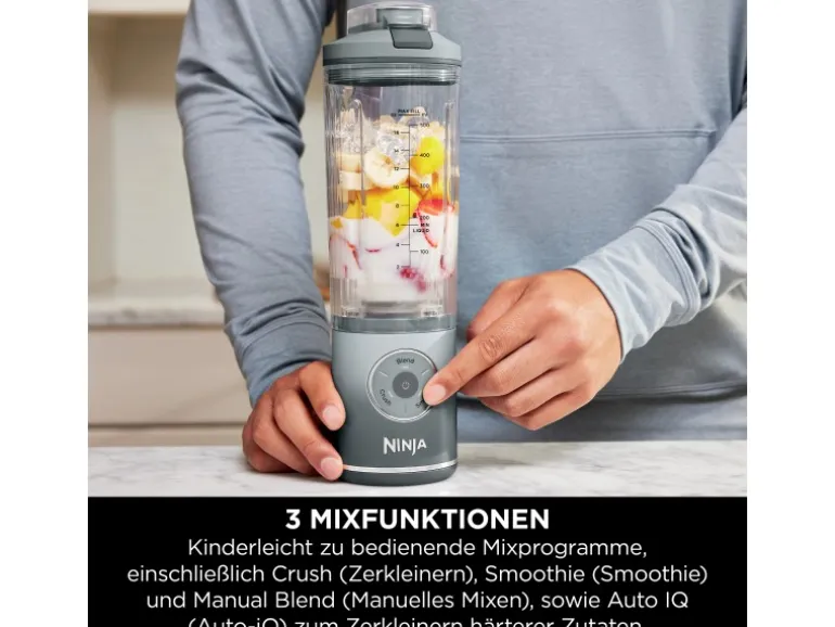 Ninja Mixer Blast Max BC251EUSL Kabellos Silber