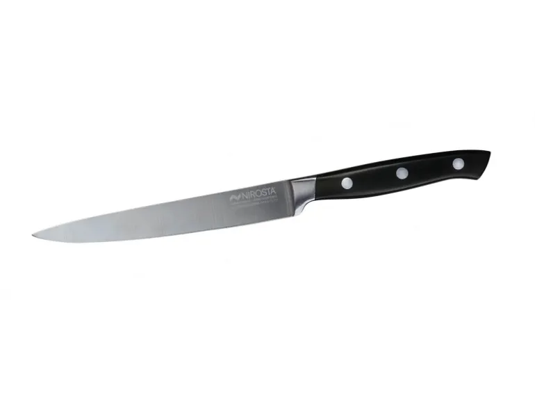 Nirosta Universalmesser Trinity 25,5 cm Silber-Schwarz