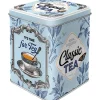 Nostalgic-Art Teedose Classic Tea 9,5 x 7,5 x 7,5 cm Hellblau