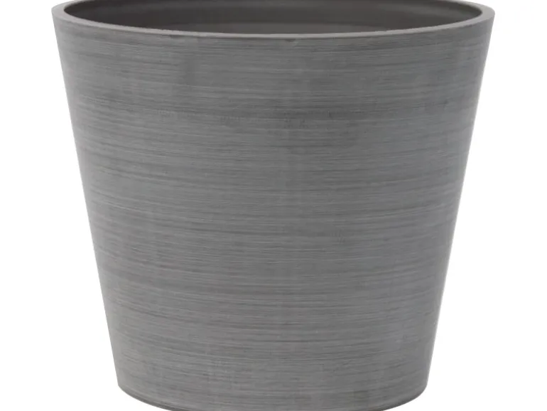 Nova Vita Planzentopf Rund 35 cm x 40 cm Grau