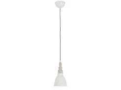 Näve Metall-Pendelleuchte Delhi Beige Ø 13 cm x 70 cm