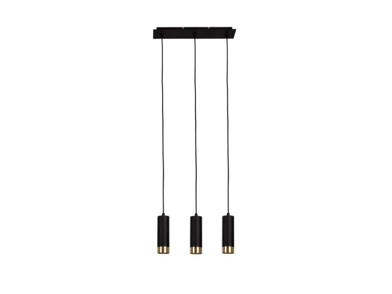 Näve Pendelleuchte Fridu Schwarz 150 cm x 48 cm x 9 cm 3er-Set