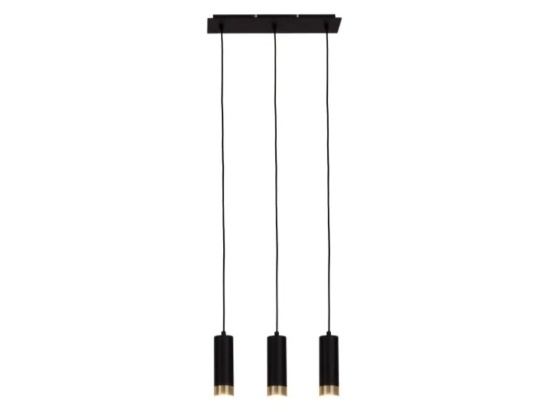 Näve Pendelleuchte Fridu Schwarz 150 cm x 48 cm x 9 cm 3er-Set