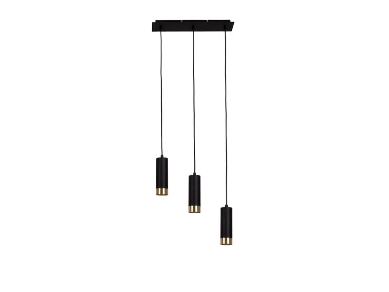 Näve Pendelleuchte Fridu Schwarz 150 cm x 48 cm x 9 cm 3er-Set