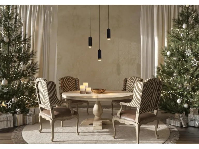 Näve Pendelleuchte Fridu Schwarz 150 cm x 48 cm x 9 cm 3er-Set