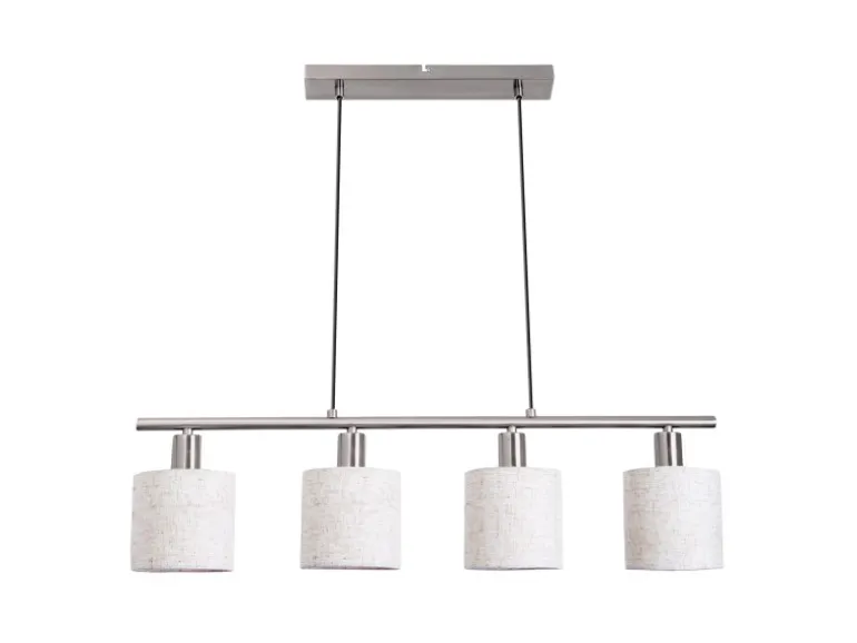 Näve Pendelleuchte Maron Natur 140 cm x 71,5 cm x 12 cm 4er-Set