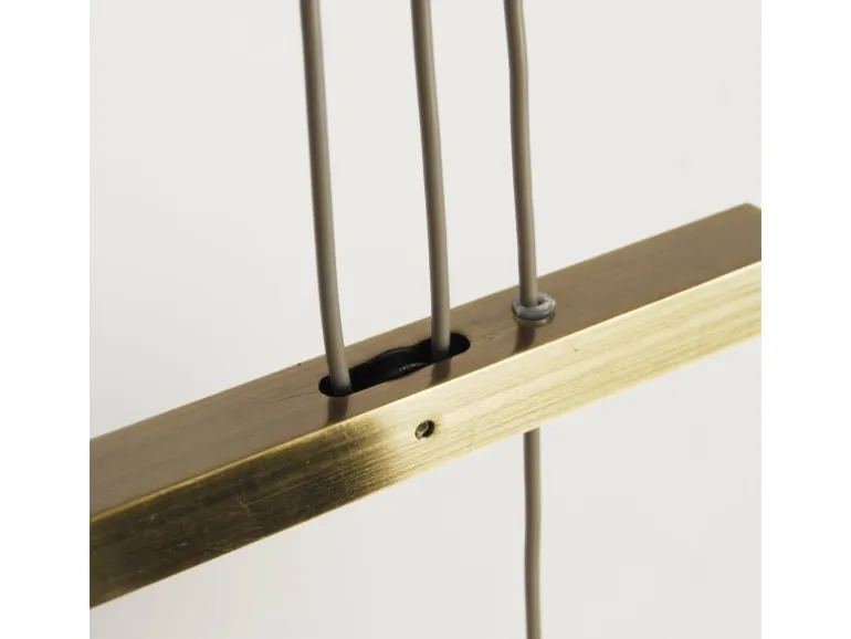 Näve Pendelleuchte Tilde 4-flammig Braun-Beige
