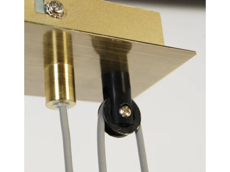 Näve Pendelleuchte Tilde 4-flammig Braun-Beige