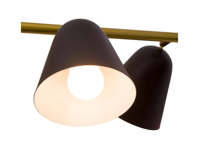 Näve Pendelleuchte Triton Schwarz 126 cm x 61 cm x 13 cm 4er-Set
