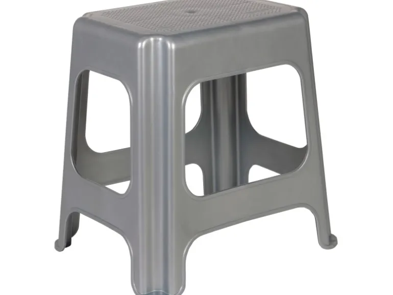 Ok Maxi-Hocker 42 cm Light Silver
