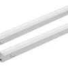 Oktaplex LED Unterbauleuchte Riga 2er Set Küche 28cm Neutralweiß 4000K 230V mit Schalter