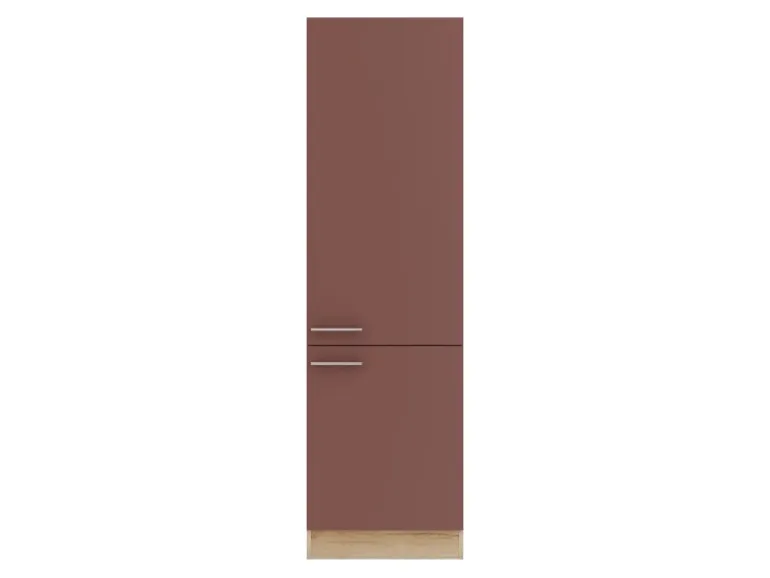 OPTIFIT Bari407 Küchen-Apothekerschrank 60 cm Rostrot