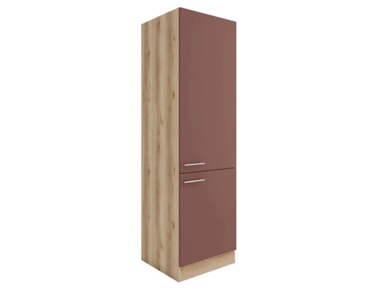 OPTIFIT Bari407 Küchen-Apothekerschrank 60 cm Rostrot