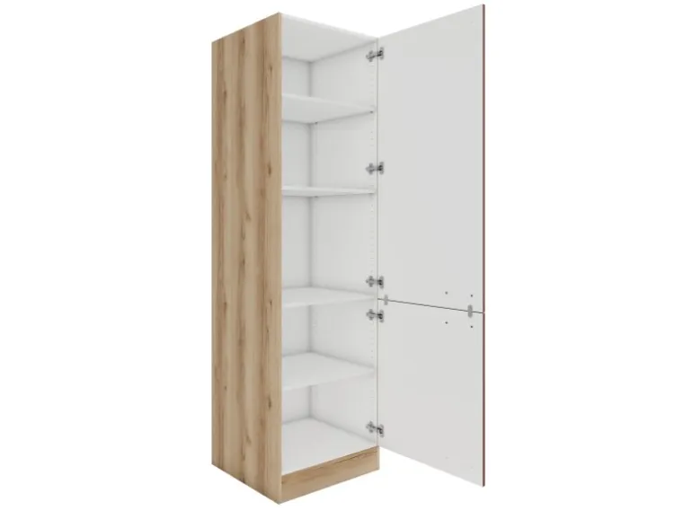 OPTIFIT Bari407 Küchen-Apothekerschrank 60 cm Rostrot