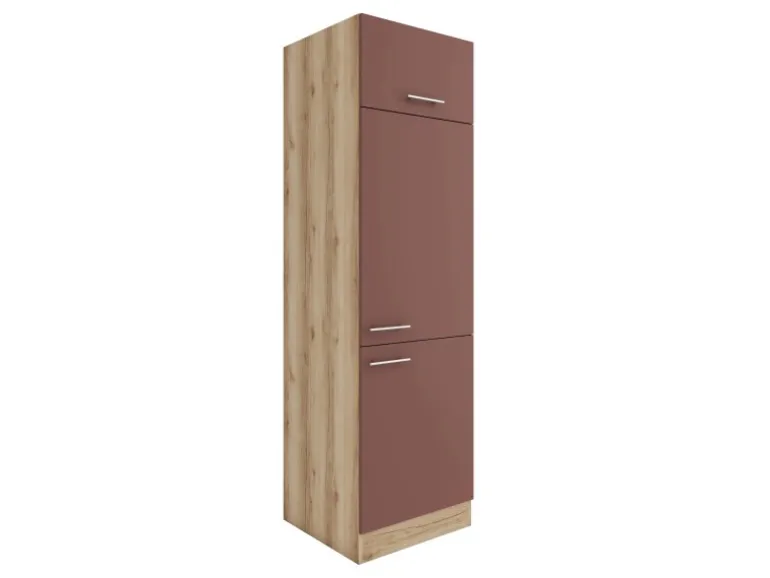 OPTIFIT Bari407 Küchen-Geräteumbauschrank 60 cm Rostrot