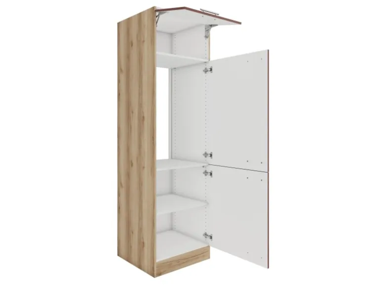 OPTIFIT Bari407 Küchen-Geräteumbauschrank 60 cm Rostrot