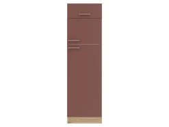 OPTIFIT Bari407 Küchen-Geräteumbauschrank 60 cm Rostrot