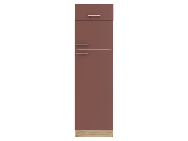 OPTIFIT Bari407 Küchen-Geräteumbauschrank 60 cm Rostrot