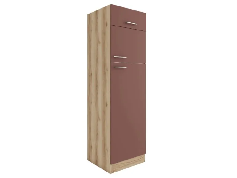OPTIFIT Bari407 Küchen-Geräteumbauschrank 60 cm Rostrot