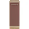 OPTIFIT Bari407 Küchen-Unterschrank 30 cm Rostrot