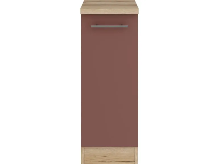 OPTIFIT Bari407 Küchen-Unterschrank 30 cm Rostrot