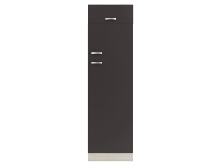 OPTIFIT Faro220 Küchen-Geräteumbauschrank 60 cm Anthrazit