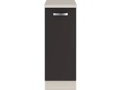 OPTIFIT Faro220 Küchen-Unterschrank 30 cm Anthrazit
