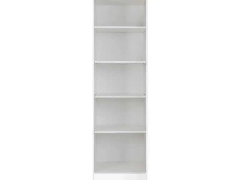 Optifit Hochschrankregal Salo214 60 cm x 206,8 cm x 55,5 cm Weiß
