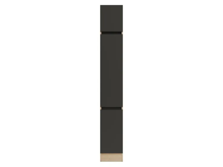 Optifit Küchen-Apothekerschrank 30x 206,8x 57,1cm Noah420 Anthrazit Wildeiche NB