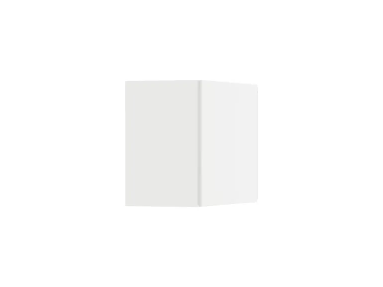 Optifit Küchen-Eckoberschrank 60 x 57,6 x 34,6 cm Luca932 Weiß Anthrazit