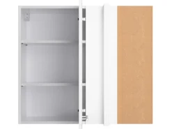 Optifit Küchen-Eckoberschrank Bengt932 80/45 x 70,4 x 34,9 cm Weiß