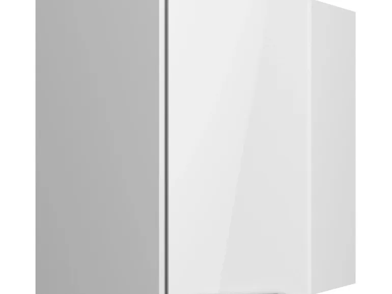 Optifit Küchen-Eckoberschrank Arvid986 60/60 cm x 70,4 cm x 34,9 cm Weiß