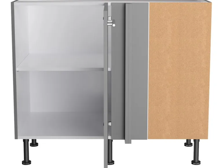 Optifit Küchen-Eckunterschrank f. Geschirrsp. Mats825 100/65x87x58,4cm Basaltgr.