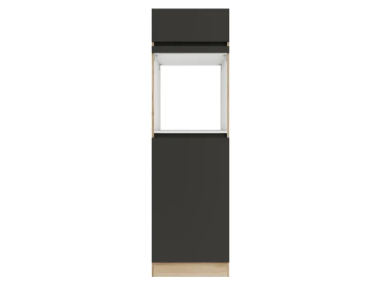 Optifit Küchen-Geräteumbauschrank 60cm Noah420 Anthr. WildEiche NB