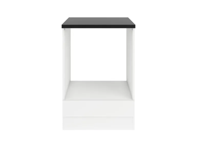 Optifit Küchen-Herdumbau 60 x 88 x 60 cm Luca932 Weiß Anthrazit