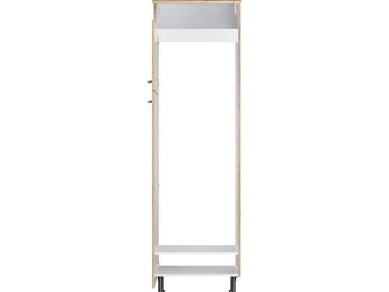 Optifit Küchen-Hochschrank für Kühl-Gefrier-Kombi Erik290 60 cm Wildeiche