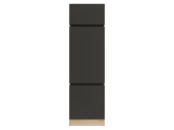 Optifit Küchen-Hochschrank 60 x 206,8 x 57,1 cm Noah420 Anthrazit Wildeiche NB