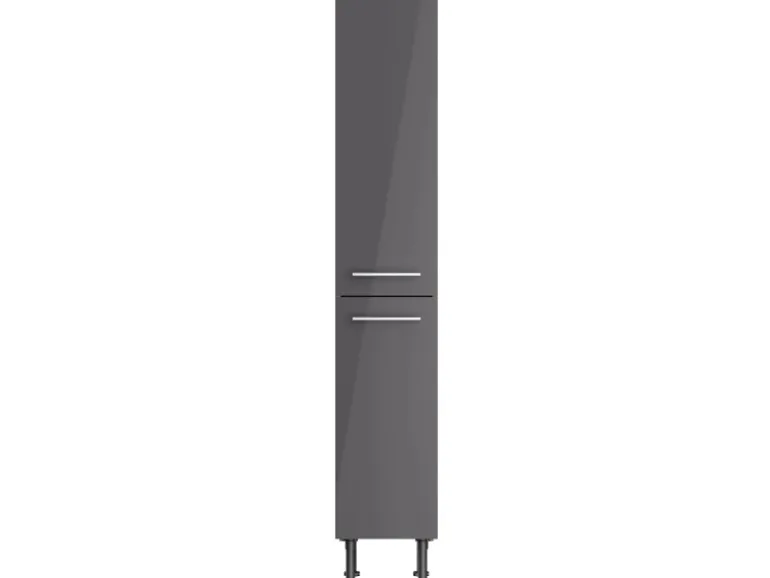 Optifit Küchen-Midi-Apothekerschrank Jonte984 30 cm Anthrazit-Wildeiche