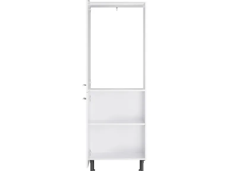 Optifit Küchen-Midischrank für Kühlschrank Bengt932 60cm x 176,6cm x 58,4cm Weiß
