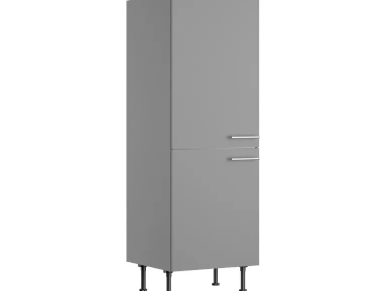 Optifit Küchen-Midischrank Mats825 60 cm x 176,6 cm x 58,4 cm Basaltgrau