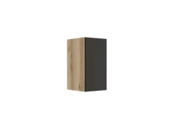 Optifit Küchen-Oberschrank 30 x 57,6 x 34,6 cm Noah420 Anthrazit Wildeiche NB