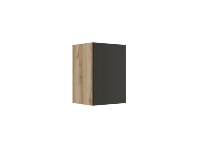 Optifit Küchen-Oberschrank 40 x 57,6 x 34,6 cm Noah420 Anthrazit Wildeiche NB