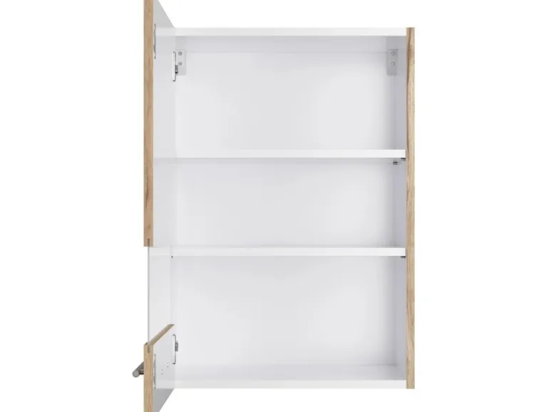 Optifit Küchen-Oberschrank mit Glassegment Erik290 50x70,4x34,9cm WildEiche