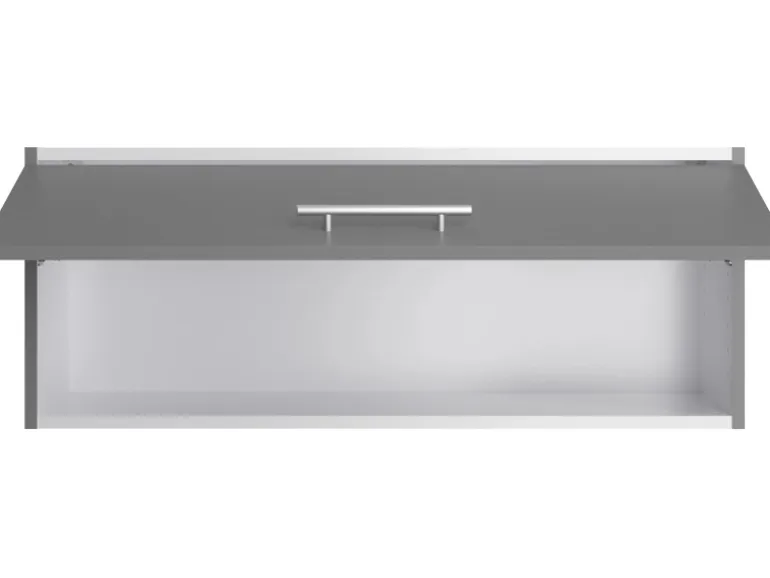 Optifit Küchen-Oberschrank Mats825 90 cm x 35,2 cm x 34,9 cm Basaltgrau