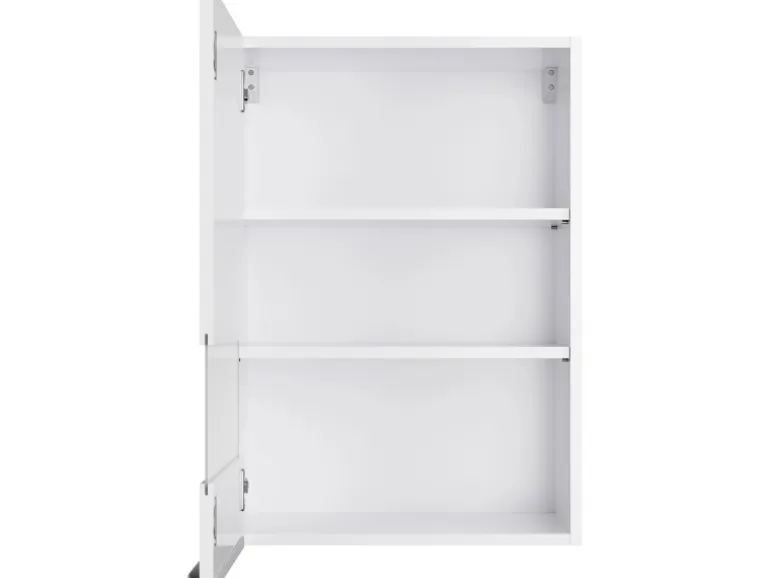 Optifit Küchen-Oberschrank mit Glassegment Arvid986 50 x 70,4 x 34,9 cm Weiß